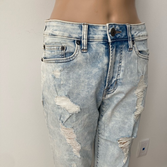 American Eagle Extreme Flex Acid Wash Ripped Jeans - Picture 11 of 13